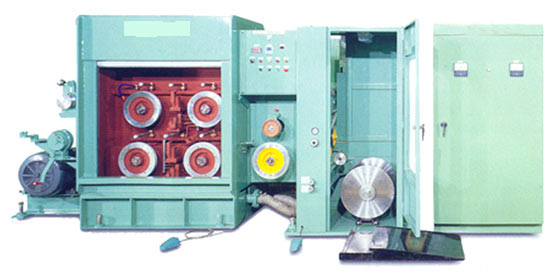 Photo of a Fine Copper Wire Drawing Machine