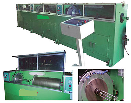 Photo of a Mica Taping Machine